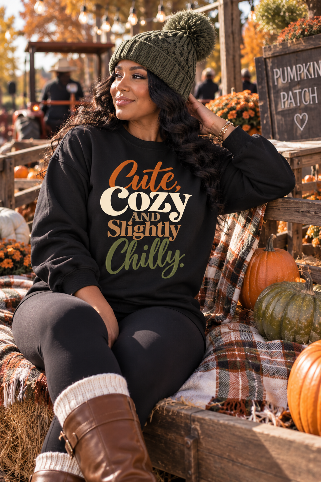 Cute, Cozy & Slightly Chilly Fall Tee, Crewneck & Hoodie – Unisex Fit
