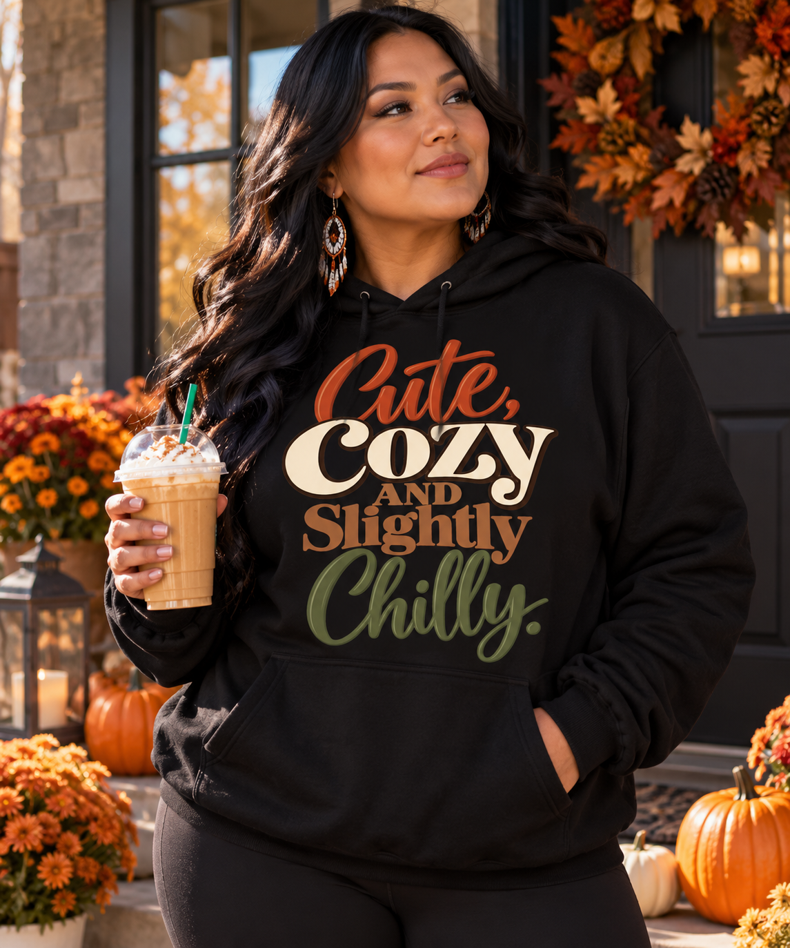 Cute, Cozy & Slightly Chilly Fall Tee, Crewneck & Hoodie – Unisex Fit