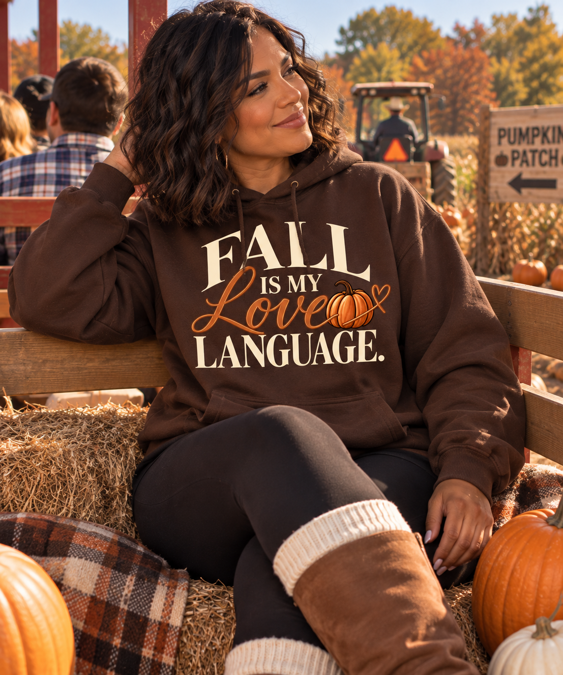 Fall Is My Love Language Tee, Crewneck & Hoodie
