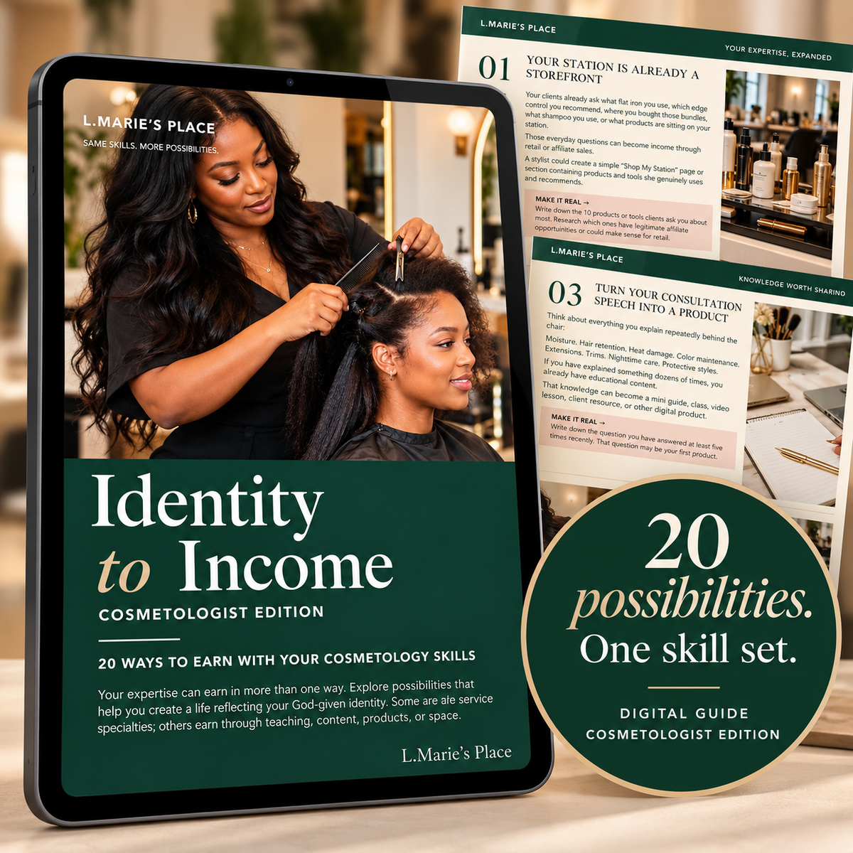Identity to Income: Cosmetologist Edition